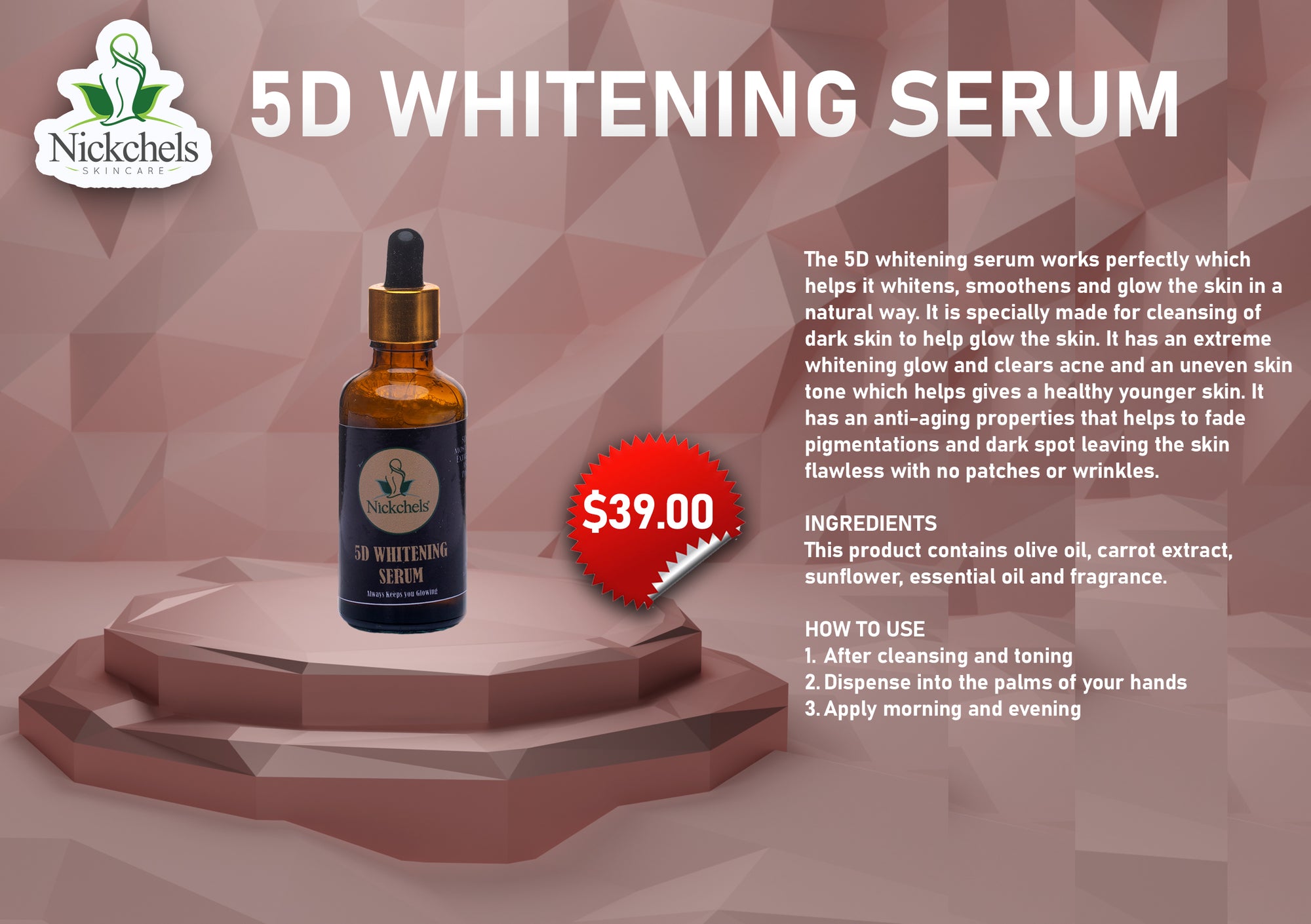 5d whitening serum