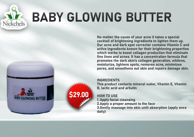 Baby glowing butter